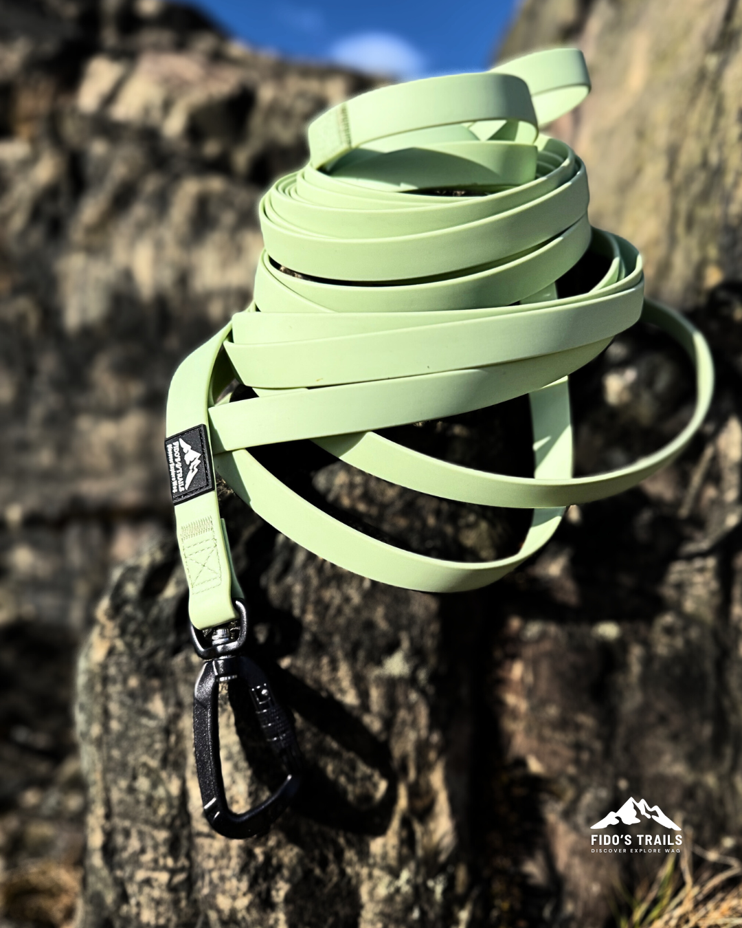 10m waterproof dog long line training lead by Fido’s Trails, durable and easy-clean for outdoor walks